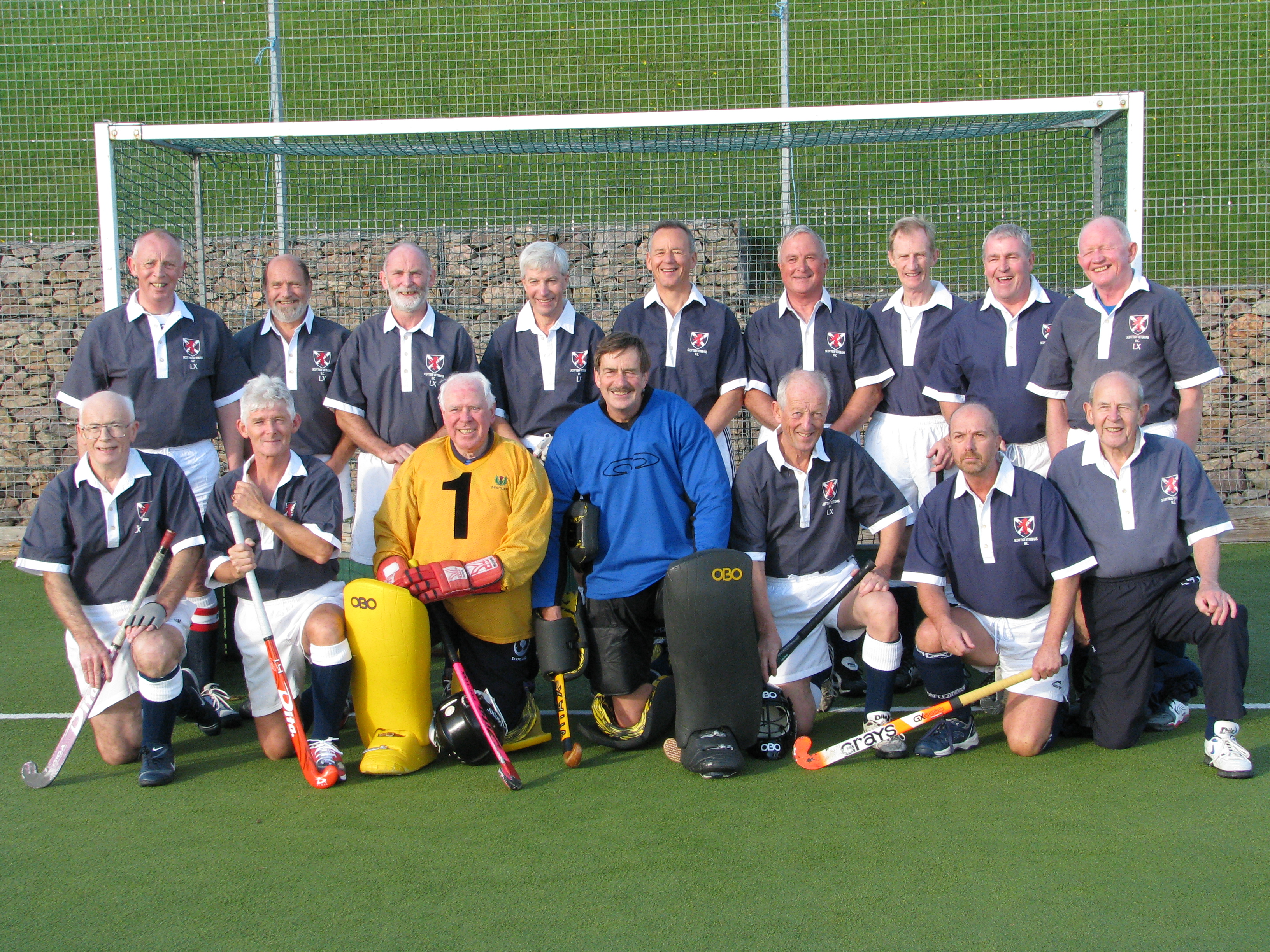 Scotland team v Wales 3 November 2007 Aberdeen