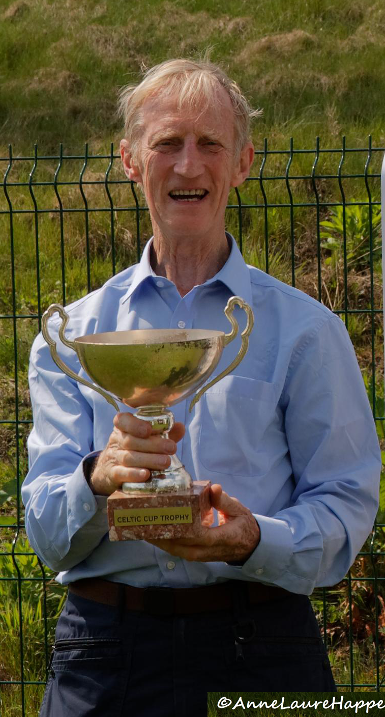 Captain Kieran McLernan with the SGM Celtic Cup 2018 Marcq-en-Baroeul, France