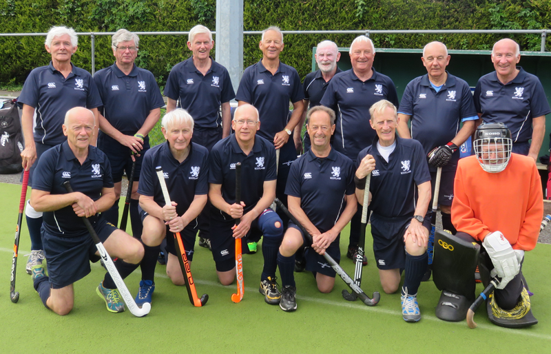 Scotland Over 70 2018 Home Internationals Dublin