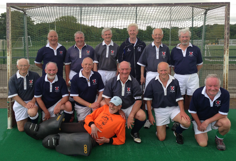 Scotland select v England Over 70s squad Durham June 2013