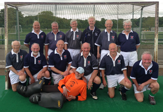 Scotland Over 70s select v England Over 70s Durham June 2013