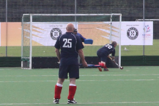 Bishop scores penalty against Germany